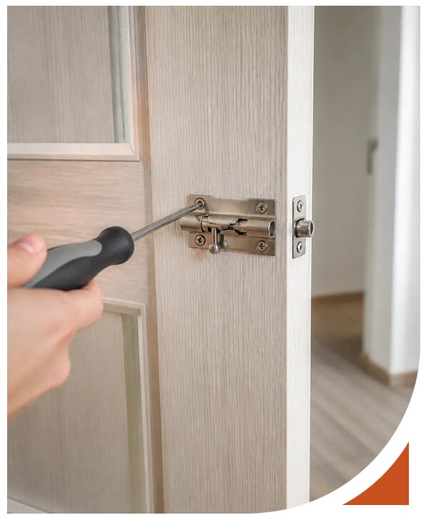Установка дверной щеколды в Кондопоге с гарантией качества